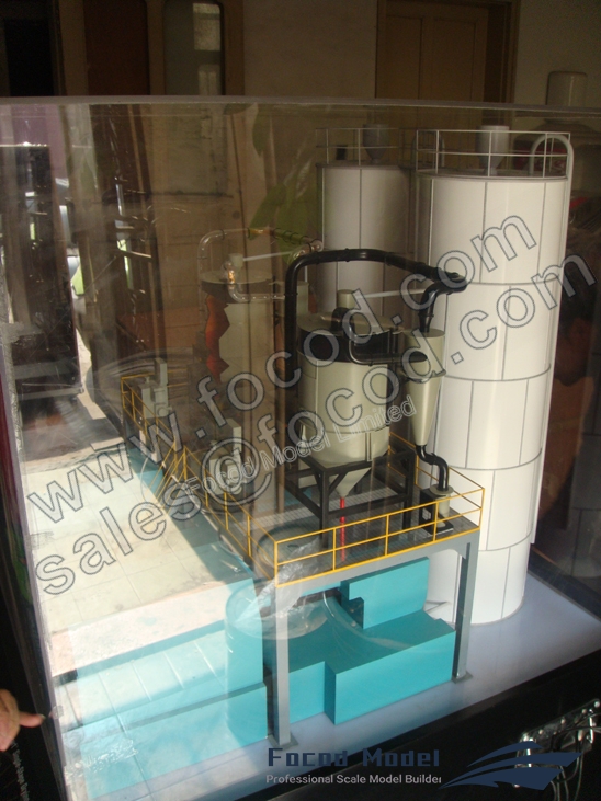custom made model of Industrial Equipment